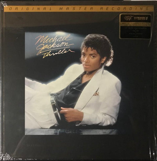 Michael Jackson Thriller Mobile Fidelity Sound Lab, Epic, MJJ Productions LP, Album, Ltd, Num, RE, RM, S/Edition, 180 Mint (M) Mint (M) - I Bought a Yard Sale
