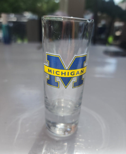 Michigan State Tall Shot Glass - I Bought a Yard Sale
