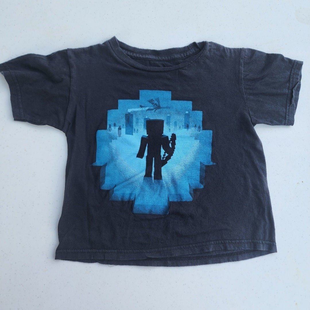 Minecraft boys youth small S black Mojang 6/7 - I Bought a Yard Sale