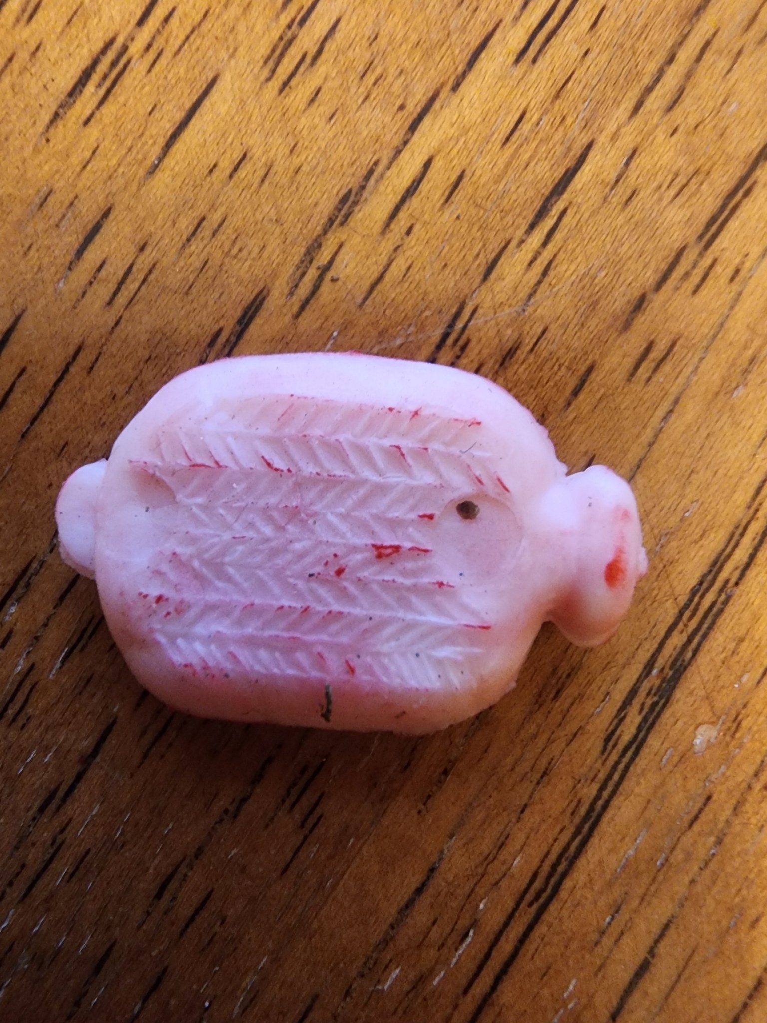 Miniature Dollhouse rubber water bottle - I Bought a Yard Sale