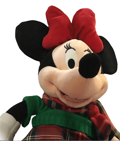 Minnie Mouse 2012 Christmas Plush 18" Doll - I Bought a Yard Sale