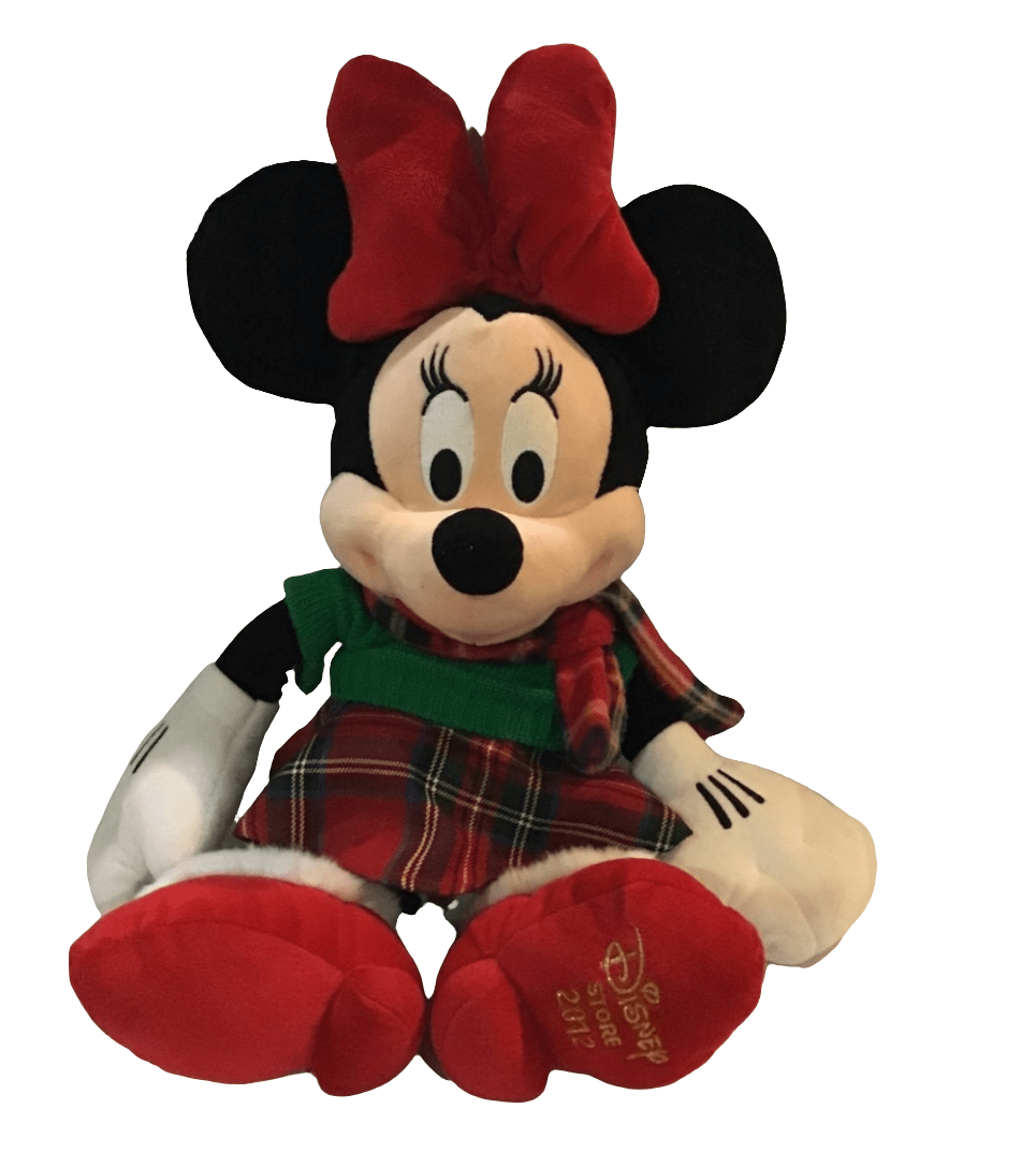 Minnie Mouse 2012 Christmas Plush 18" Doll - I Bought a Yard Sale