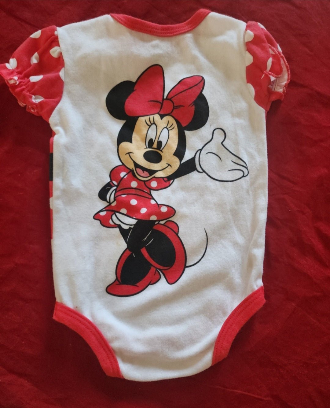Minnie Mouse Onsie 12M by Disney Baby Romper - I Bought a Yard Sale