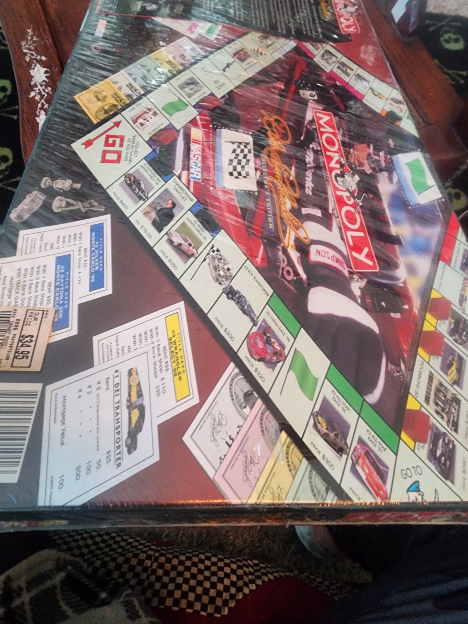 Monopoly Dale Earnhardt Collector’s Edition Sealed. - I Bought a Yard Sale