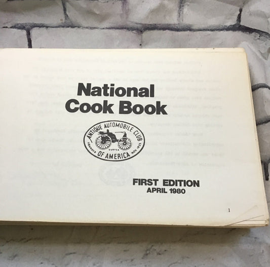 National Cook Book Antique Automobile Club of America - I Bought a Yard Sale