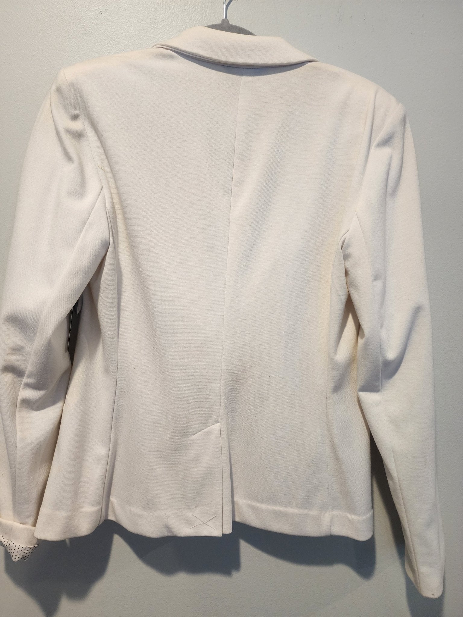 NEW George Women's Arctic White Ponte Blazer Jacket Size 10 NWT Business Casual - I Bought a Yard Sale