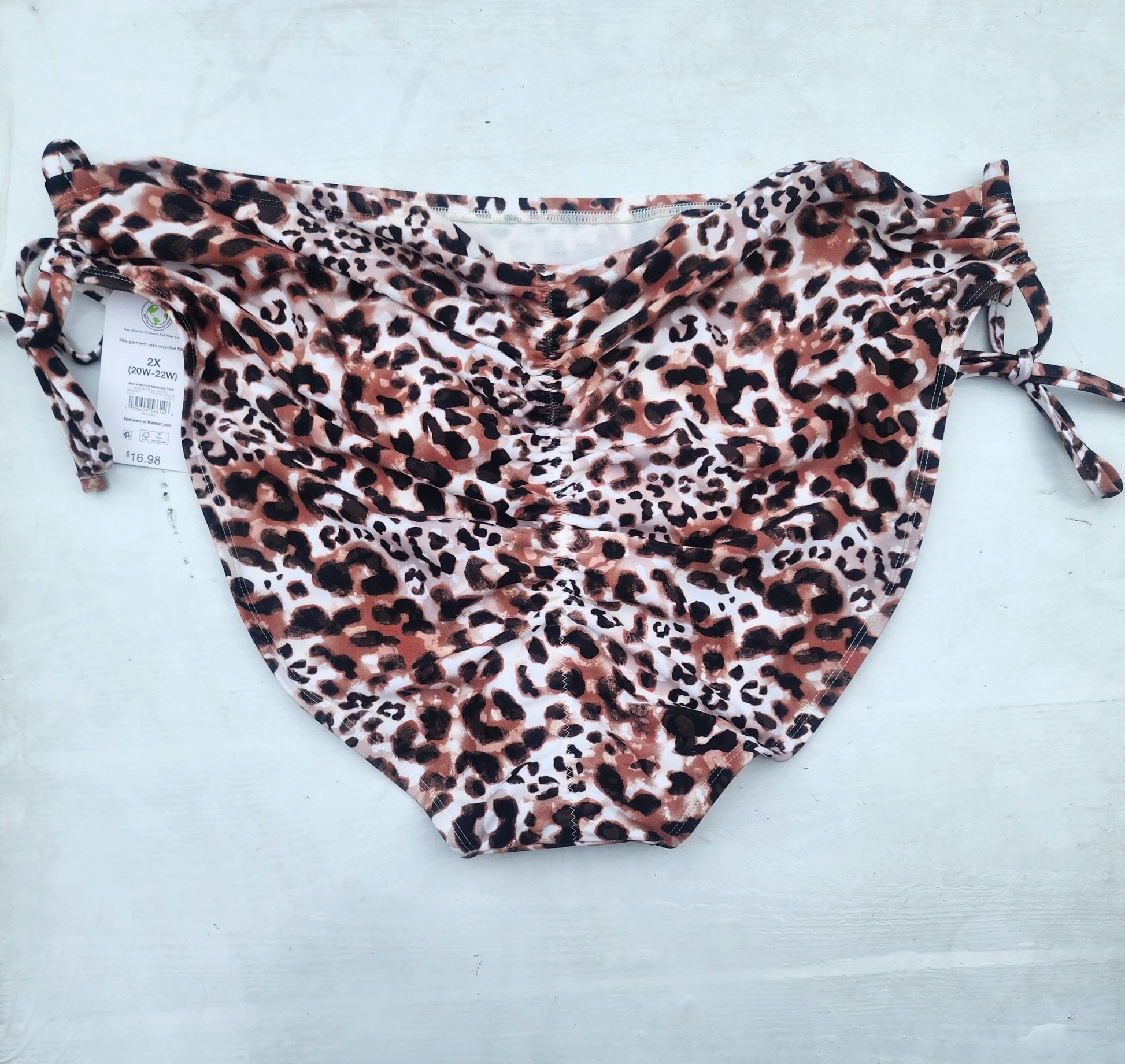 New leopard Bikini Bottoms 2X 20W - 22W - I Bought a Yard Sale