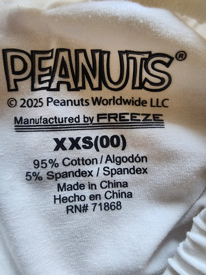 New Snoopy Peanuts off white shorts XXS 0 - I Bought a Yard Sale