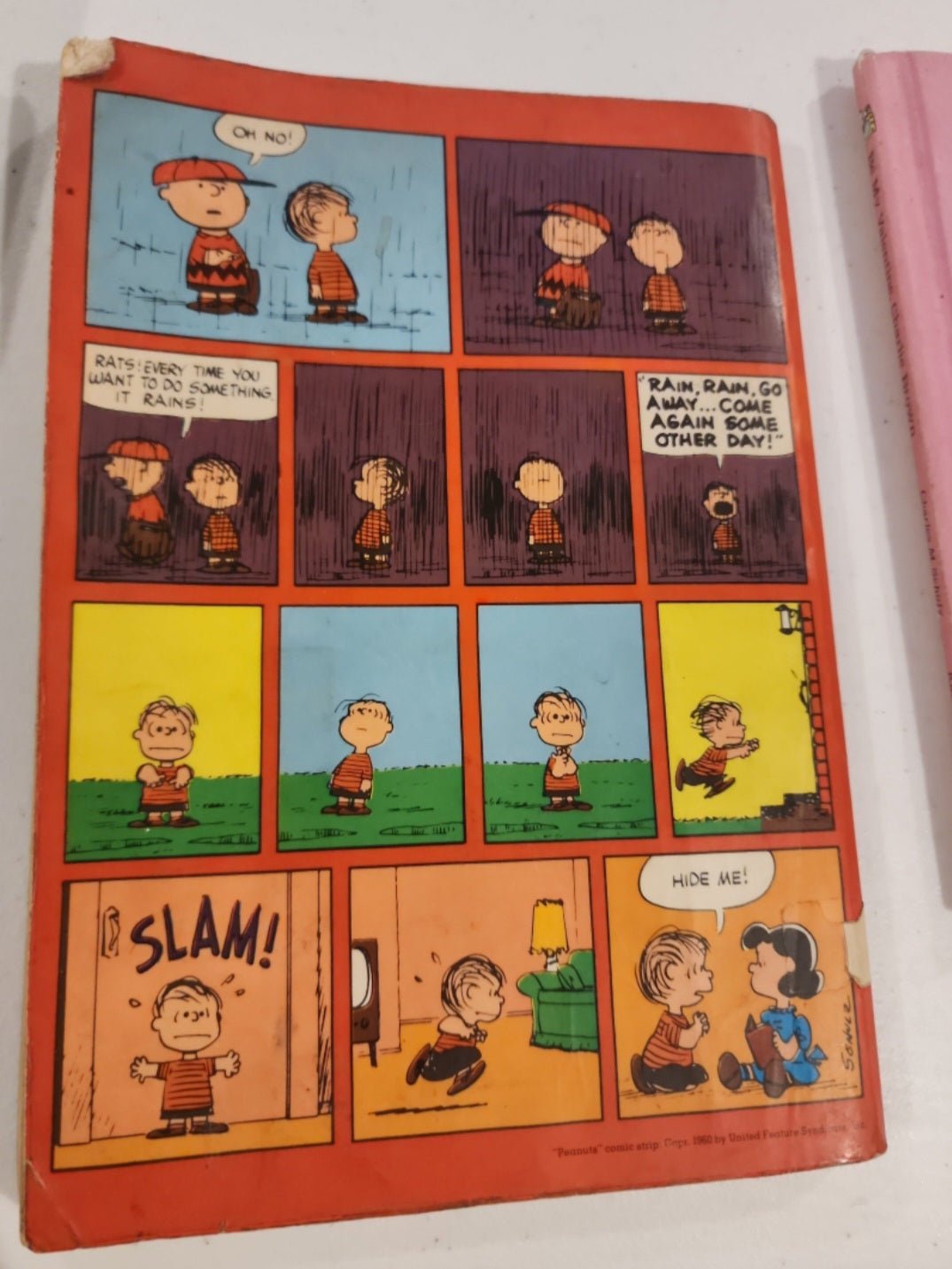 Nostalgic Charlie Brown Book Duo Vintage Charlie Brown Books Thank Goodness for People, Be my Valentine - I Bought a Yard Sale