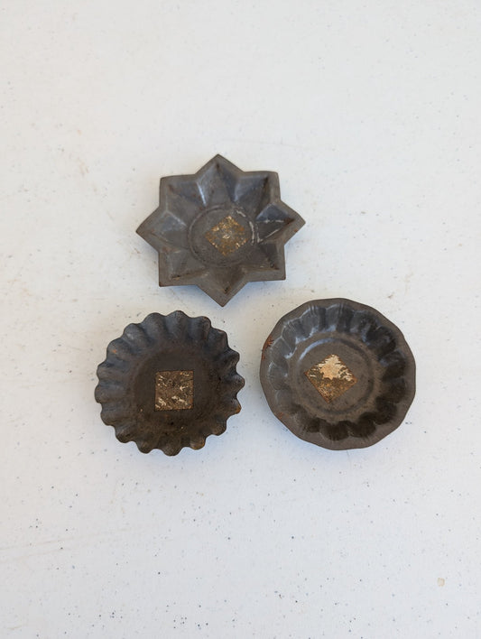 Pastry molds - antique vintage set of three - I Bought a Yard Sale
