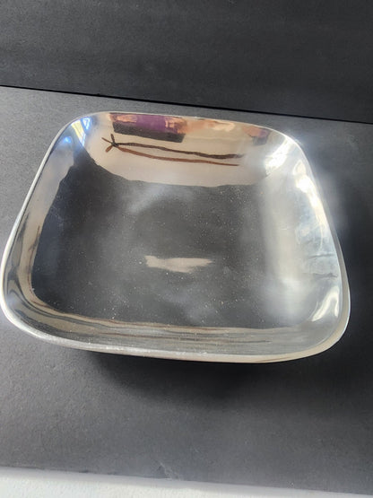Pintel Collection by Towle 9.5" x 9.5" Serving square bowl Decor - I Bought a Yard Sale