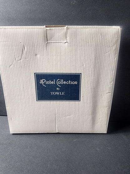 Pintel Collection by Towle 9.5" x 9.5" Serving square bowl Decor - I Bought a Yard Sale
