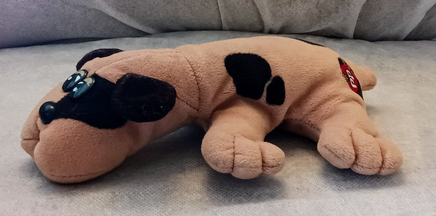 Pound Puppies Plush - Brown Spotted Dog - I Bought a Yard Sale