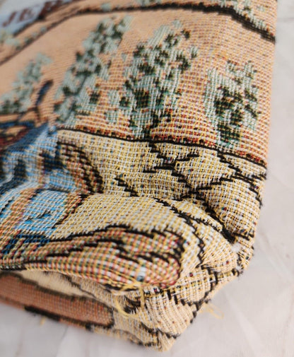 Purse with Jerusalem and Camel on Purse - I Bought a Yard Sale