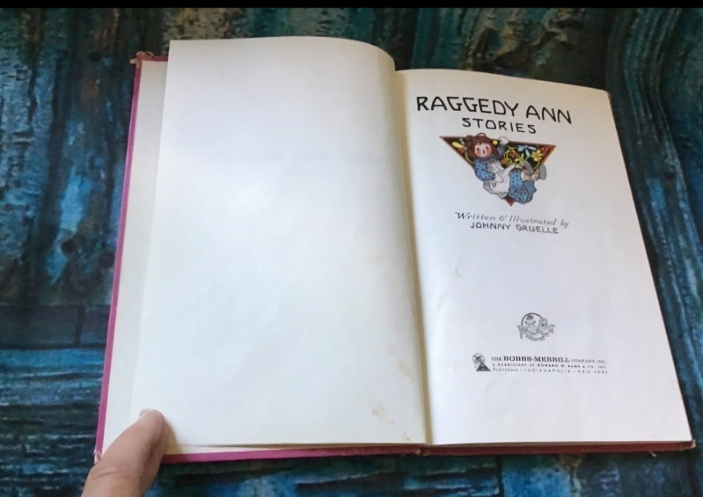 Raggedy Ann Stories 1947 Book by Johnny Gruelle - I Bought a Yard Sale