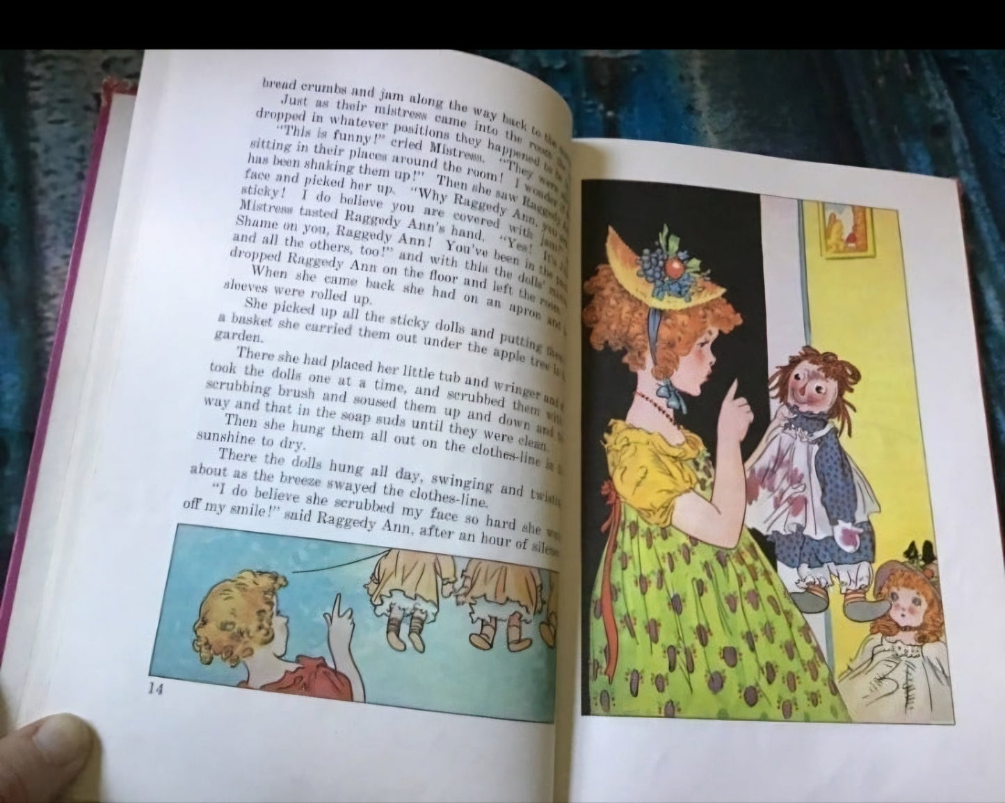 Raggedy Ann Stories 1947 Book by Johnny Gruelle - I Bought a Yard Sale