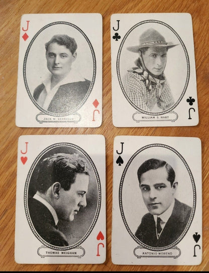 RARE! 1916 "Movie Star" Souvenir Playing Cards - Charlie Chaplin Joker! - I Bought a Yard Sale