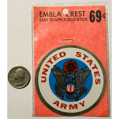 Vintage 1960s Embla Crest Army Patch Stirs Nostalgia