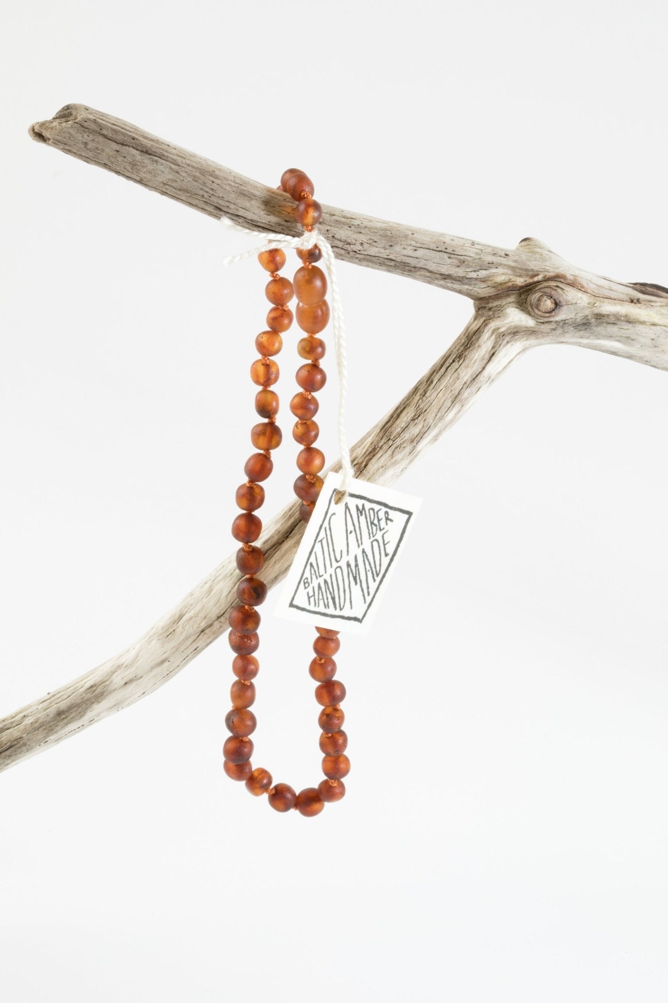 Raw Cognac Baltic Amber || Necklace - I Bought a Yard Sale