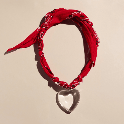 Red Bandana Necklace - I Bought a Yard Sale