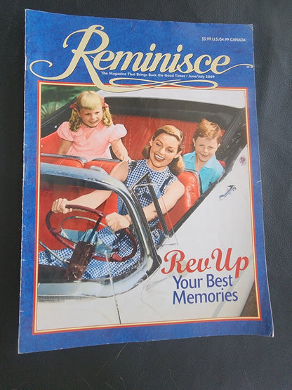 Reminisce June July 2009 Rev Up Your Best Memories - I Bought a Yard Sale