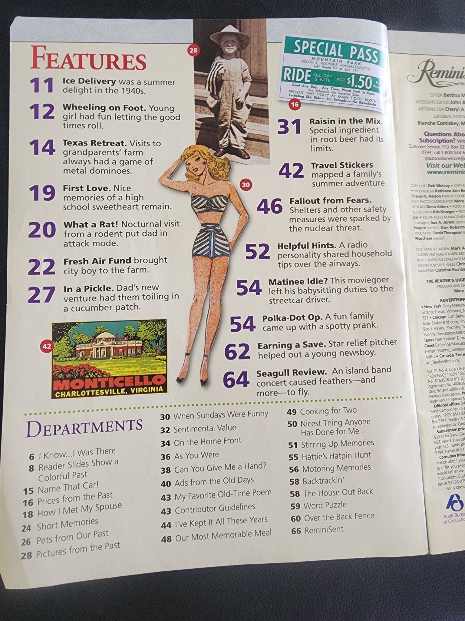 Reminisce June July 2009 Rev Up Your Best Memories - I Bought a Yard Sale