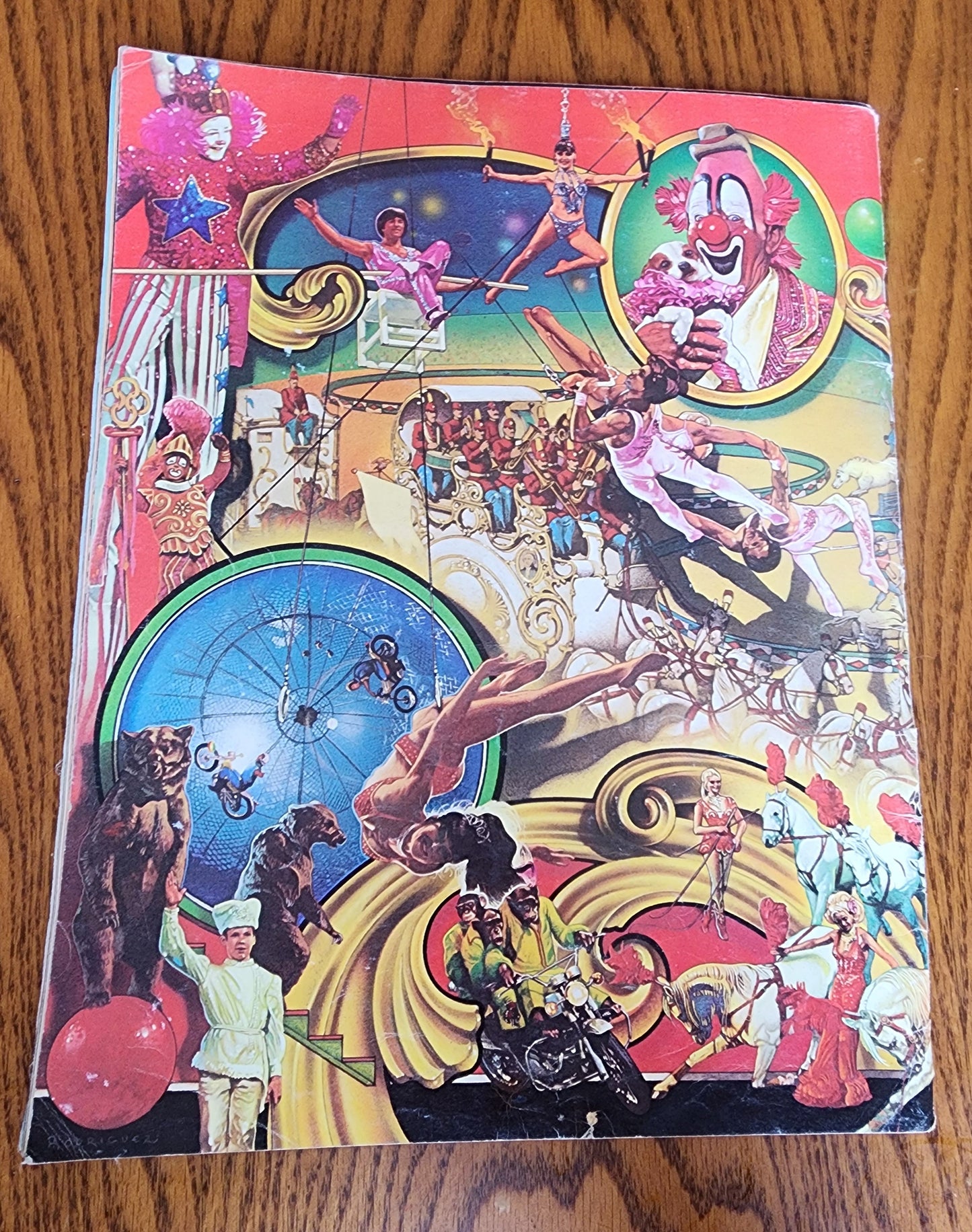 Vtg 1981 Ringling Bros and Barnum & Bailey Circus 11th Edition Souvenir bk progr