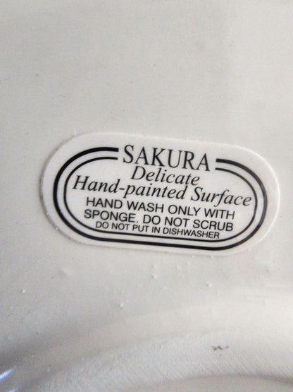 Sakura Warren Kimble Black White Fat Cat Trivet 9.75" Handpainted Stoneware, great for Country Farmhouse