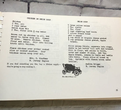National Cook Book Antique Automobile Club of America