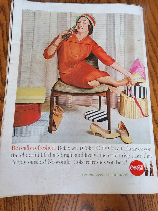 Vtg Life Magazine FEBRUARY 22, 1960 Henry & Jane Fonda GREAT ADS!