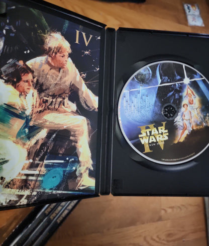 Star Wars Trilogy Episodes IV - VI DVD Set - THX Full Screen - 4 DVD's