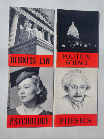 Vintage Encyclopedia Britannica Home Reading Guide Lot of 4- 1955