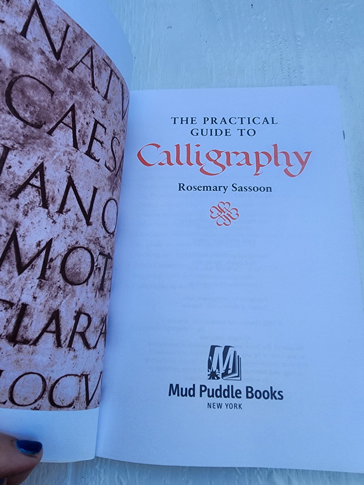 The Practical Guide to Calligraphy by Rosemary Sassoon (Trade Paperback) book