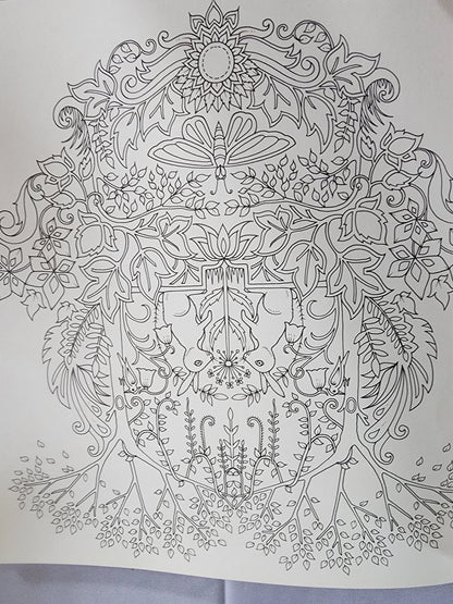 The Enchanted Forest an Inky Quest & Coloring
Book by Johanna Basford