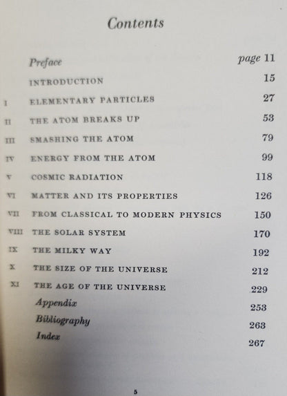 2 Science Books Atoms of the Universe & Cult of the Atom HB Books