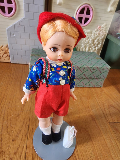 Madame Alexander Hansel 453 Boy Storybook Doll with Original Box 8"