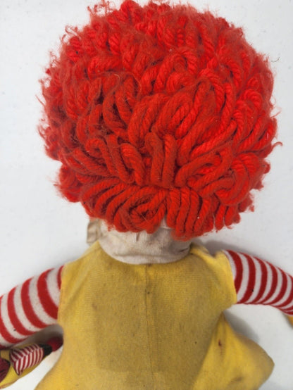 RONALD McDONALD Doll 21" - Hasbro - 1978 & 5" doll - I Bought a Yard Sale