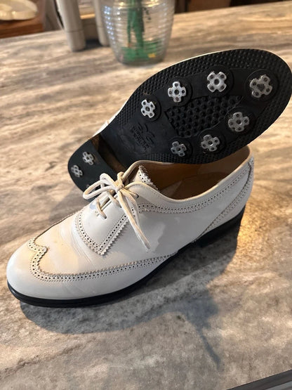 Walter Genuin Gore-Tex Wingtip Golf Shoes