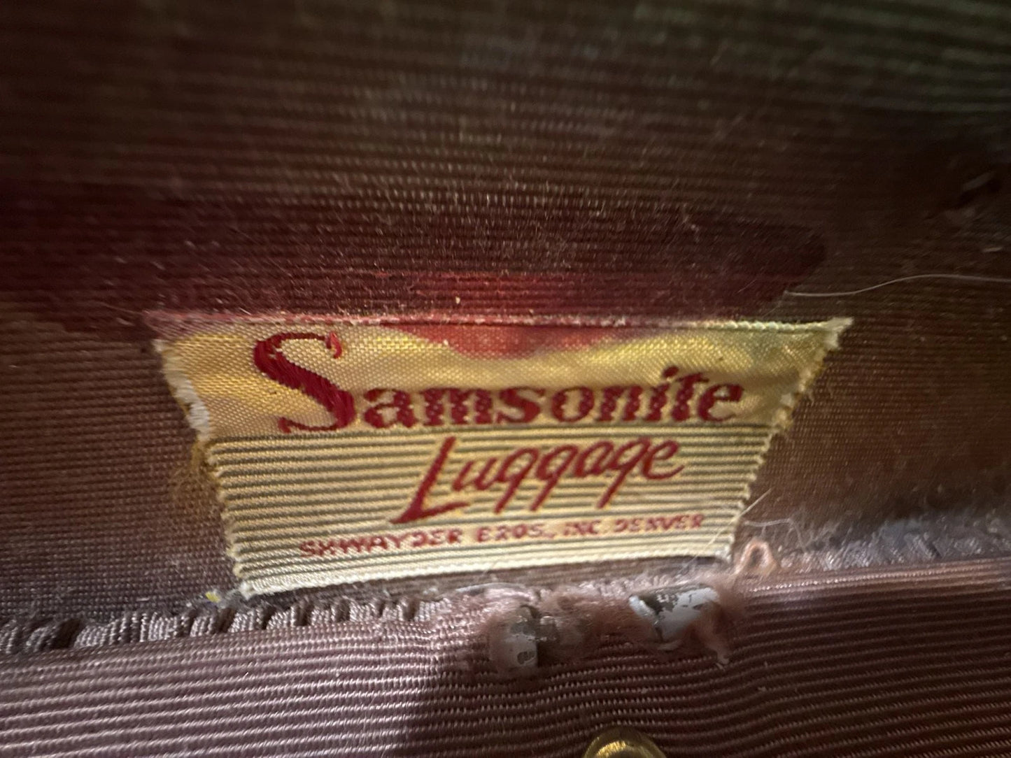Vintage Samsonite Suitcase Set