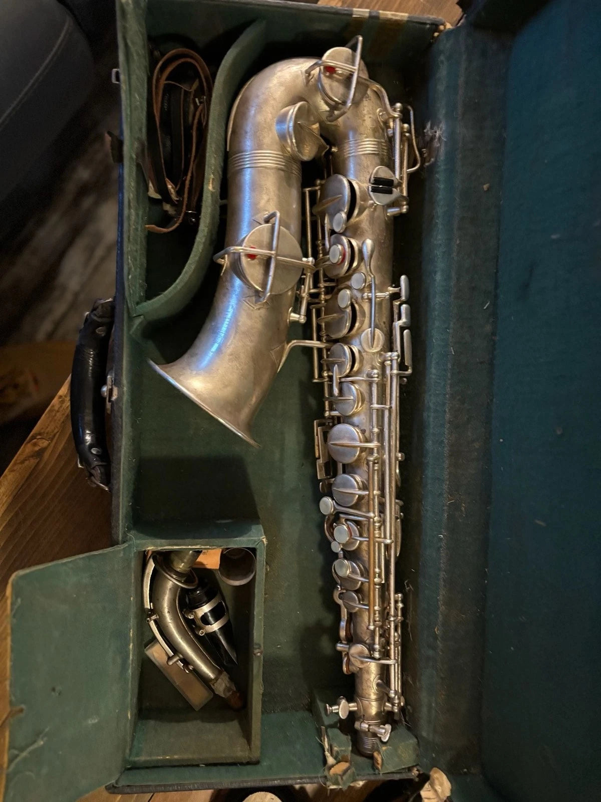 Vintage Wurlitzer Alto Saxophone Silver Plated