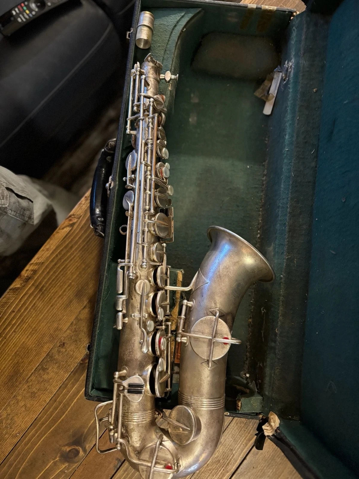 Vintage Wurlitzer Alto Saxophone Silver Plated