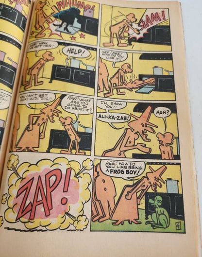 Sad Sack Army Life 35; Harvey comic book | August 1971 featuring Sarge Smoking - I Bought a Yard Sale