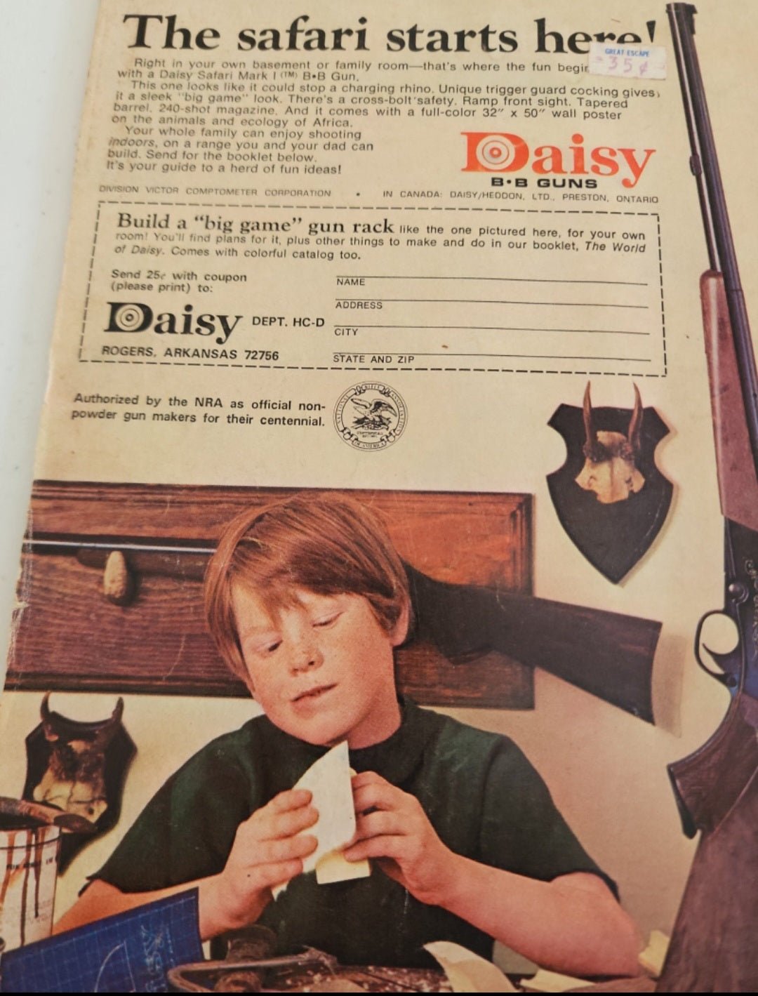 Sad Sack Army Life 35; Harvey comic book | August 1971 featuring Sarge Smoking - I Bought a Yard Sale