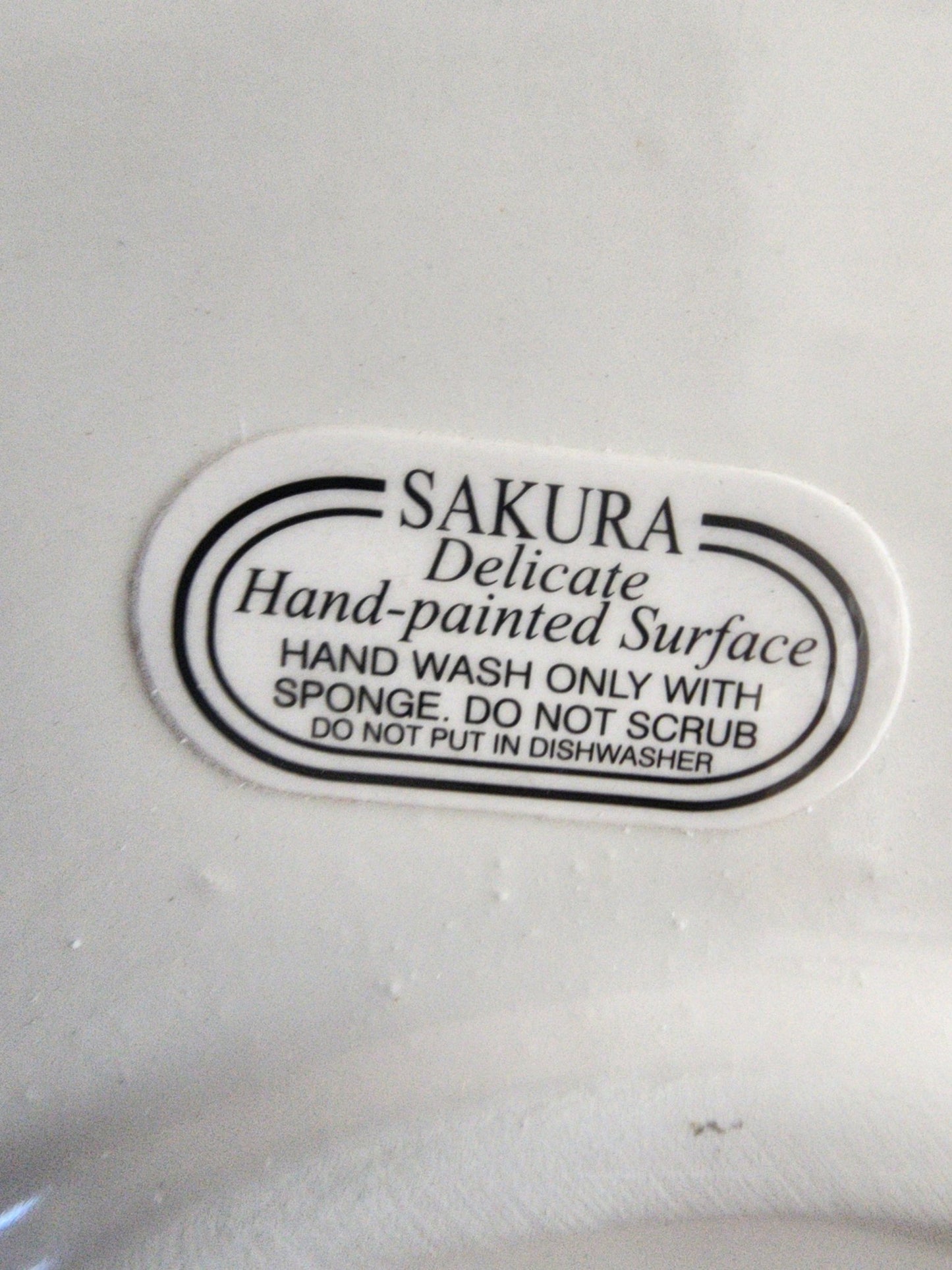 Sakura Warren Kimble Black White Fat Cat Trivet 9.75" Handpainted Stoneware, great for Country Farmhouse - I Bought a Yard Sale