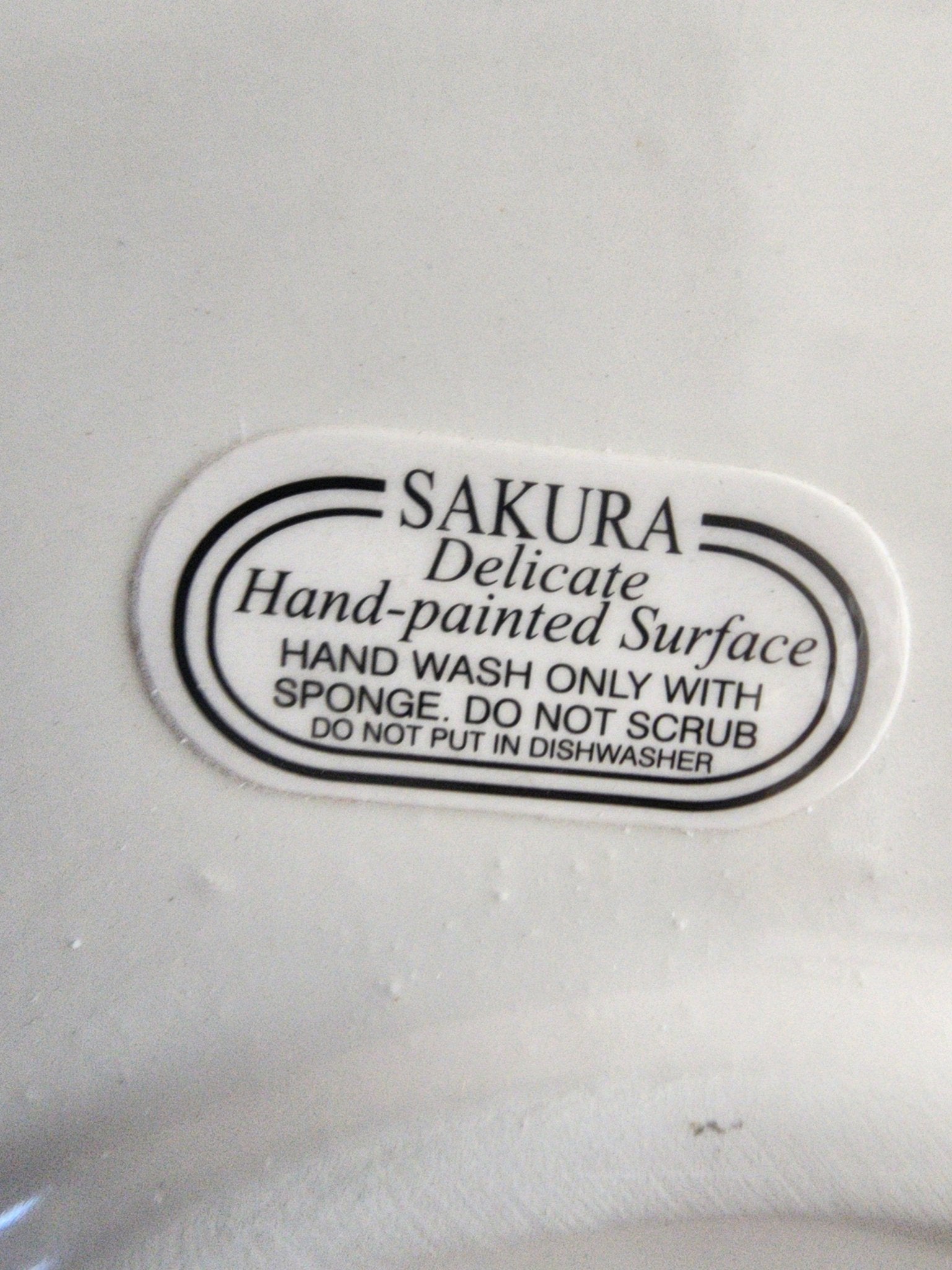 Sakura Warren Kimble Black White Fat Cat Trivet 9.75" Handpainted Stoneware, great for Country Farmhouse - I Bought a Yard Sale