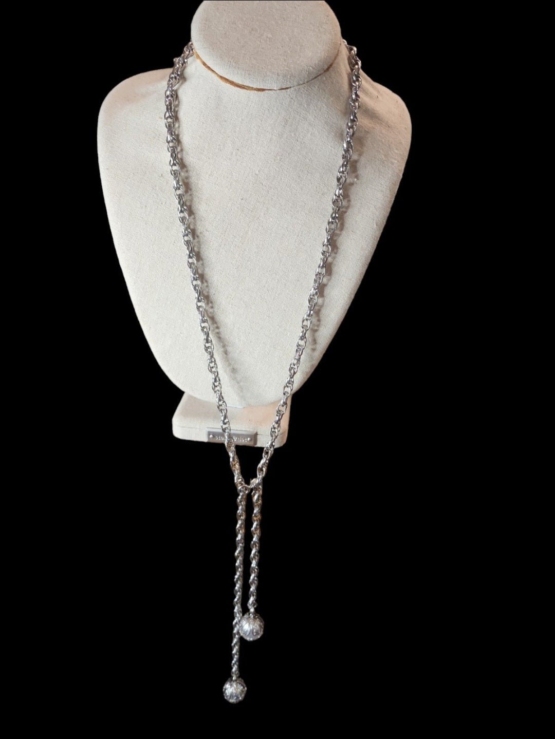 Sarah Coventry Necklace or Belt Silver tone Chain - 1971 - I Bought a Yard Sale