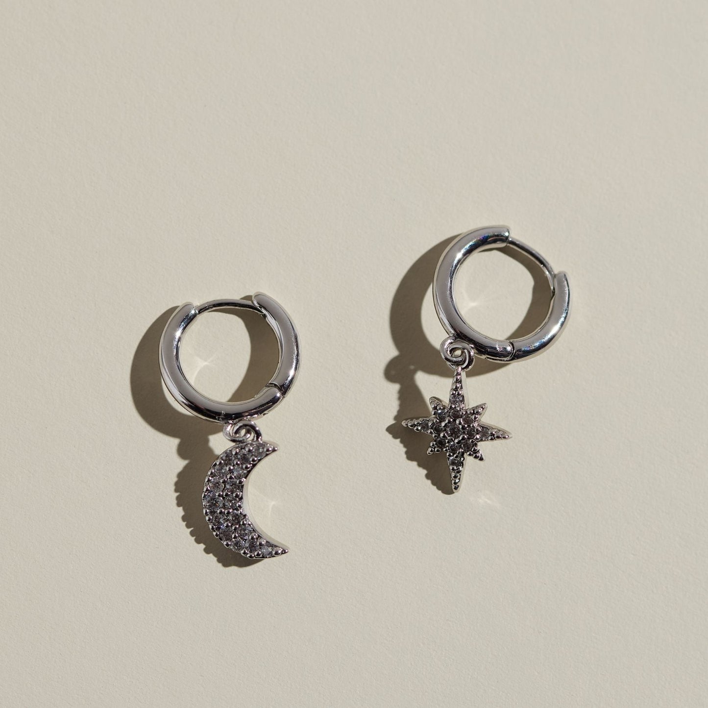 Silver Moon and Star Huggies - I Bought a Yard Sale