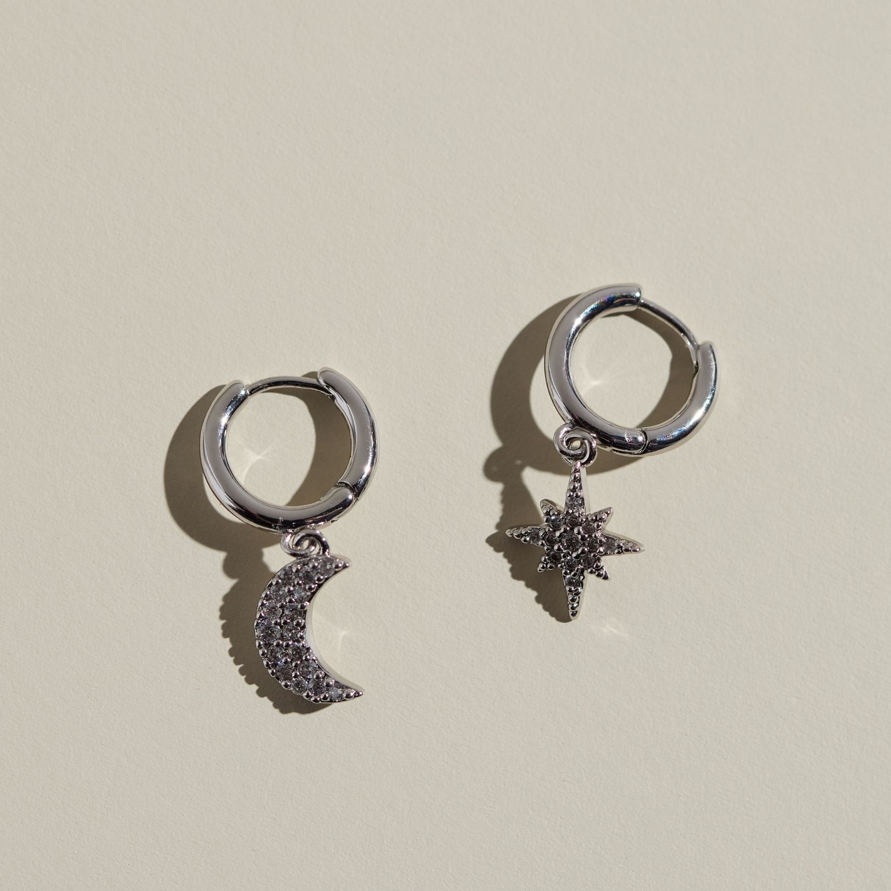 Silver Moon and Star Huggies - I Bought a Yard Sale