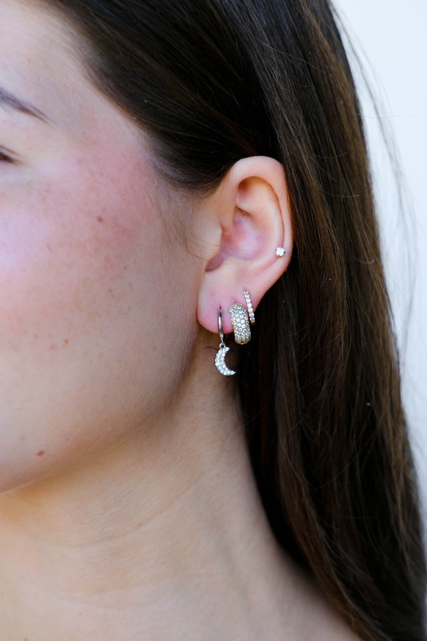 Silver Moon and Star Huggies - I Bought a Yard Sale