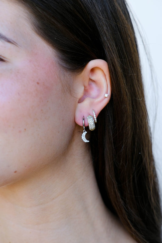 Silver Moon and Star Huggies - I Bought a Yard Sale